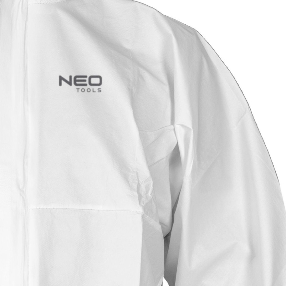 Костюм робочий Neo Tools захисний, матеріал поліпропілен, щільність 65 г/м2, M, білий (81-851-M)