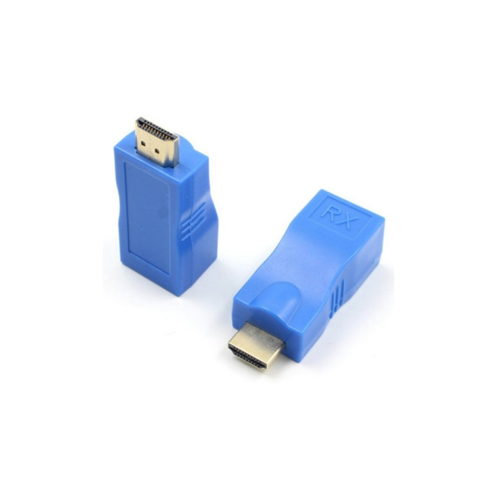 Перехідник HDMI к кабелю RJ45 (Patch Cord) 30m Extradigital (KBH1754)