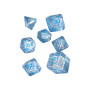 Набір кубиків для настільних ігор Q-Workshop Elvish Translucent blue Dice Set (7 шт) (SELV11) Набір кубиків для настільних ігор Q-Workshop Elvish Translucent blue Dice Set (7 шт) (SELV11)