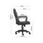 Крісло ігрове GT Racer X-1414 Gray/Black Suede (X-1414 Fabric Gray/Black Suede) Крісло ігрове GT Racer X-1414 Gray/Black Suede (X-1414 Fabric Gray/Black Suede)