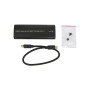 Кишеня зовнішня Dynamode M.2 SSD NVMe/SATA combo USB3.2 GEN2 Type-C aluminium black (DM-CAD-SSD10) Кишеня зовнішня Dynamode M.2 SSD NVMe/SATA combo USB3.2 GEN2 Type-C aluminium black (DM-CAD-SSD10)