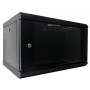 Шафа настінна Hypernet 6U 19" 600x600 (WMNC66-6U-FLAT-BLACK) Шафа настінна Hypernet 6U 19" 600x600 (WMNC66-6U-FLAT-BLACK)