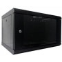Шафа настінна Hypernet 6U 19" 600x450 (WMNC-6U-FLAT-BLACK) Шафа настінна Hypernet 6U 19" 600x450 (WMNC-6U-FLAT-BLACK)
