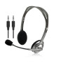 Навушники Logitech H110 Stereo Headset with 2*3pin jacks (981-000271) Навушники Logitech H110 Stereo Headset with 2*3pin jacks (981-000271)