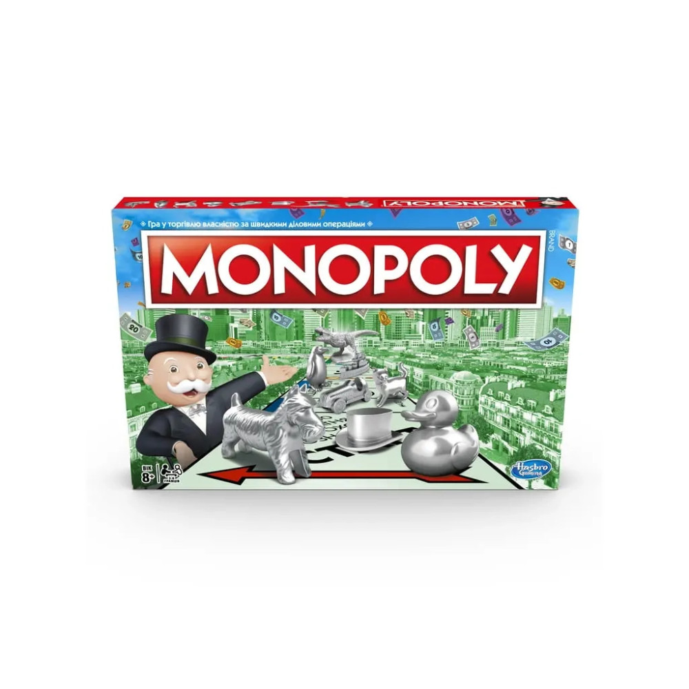 Настільна гра Hasbro Класична Монополія українська версія (C1009)
