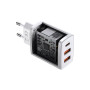 Зарядний пристрій Baseus Compact Quick Charger 2U+C (CCXJ-E02) Зарядний пристрій Baseus Compact Quick Charger 2U+C (CCXJ-E02)