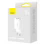 Зарядний пристрій Baseus White (CCXJ020102) Зарядний пристрій Baseus White (CCXJ020102)