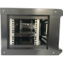 Шафа настінна GEAR 4U 19'' 530x400x240 мм, black (GWMSN-4U) Шафа настінна GEAR 4U 19'' 530x400x240 мм, black (GWMSN-4U)