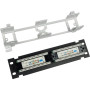 Патч-панель настінна 12 портів 5e UTP Eserver (WT-2180-Dual) Патч-панель настінна 12 портів 5e UTP Eserver (WT-2180-Dual)