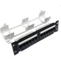 Патч-панель настінна 12 портів 5e UTP Eserver (WT-2180-Dual) Патч-панель настінна 12 портів 5e UTP Eserver (WT-2180-Dual)