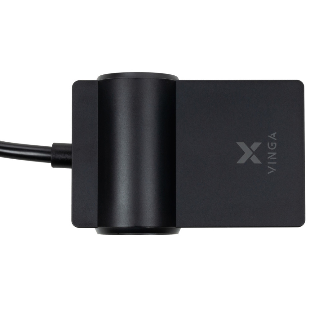 Зарядний пристрій Vinga 65W PD/QC 2xUSB-C+2xUSB-A+2xSchukoF 1.5m CEE7/7 (VCHG2OAC65)
