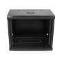 Шафа настінна Merlion 9U 19" 600*350*500 (Ш*Г*В)мм, black (MI3-6309 / 36528) Шафа настінна Merlion 9U 19" 600*350*500 (Ш*Г*В)мм, black (MI3-6309 / 36528)