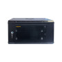 Шафа настінна GEAR 6U 19'' 600x600x300 мм, + полка 19", black (GWMSN-6U-600-600) Шафа настінна GEAR 6U 19'' 600x600x300 мм, + полка 19", black (GWMSN-6U-600-600)