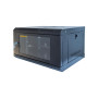 Шафа настінна GEAR 6U 19'' 600x600x300 мм, + полка 19", black (GWMSN-6U-600-600) Шафа настінна GEAR 6U 19'' 600x600x300 мм, + полка 19", black (GWMSN-6U-600-600)