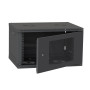 Шафа настінна Ipcom 4U, 600*350, перфорація, RAL9005 (СН-4U-060х035-ДП-9005)