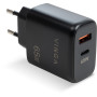 Зарядний пристрій Vinga GaN 65W PD+QC 1C1A ports Wall Charger (VCPCHCA65B) Зарядний пристрій Vinga GaN 65W PD+QC 1C1A ports Wall Charger (VCPCHCA65B)