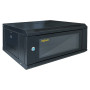 Шафа настінна GEAR 4U 19" 600x450x280 мм, + полка 19", black (GWMSN-4U-600-450) Шафа настінна GEAR 4U 19" 600x450x280 мм, + полка 19", black (GWMSN-4U-600-450)