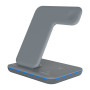 Зарядний пристрій Canyon WS-303, 3in1 Wireless Dark Grey (CNS-WCS303DG) Зарядний пристрій Canyon WS-303, 3in1 Wireless Dark Grey (CNS-WCS303DG)