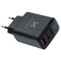 Зарядний пристрій Vinga 2xUSB-C PD30W + USB-A QC30W Display 30W Max (VCR30ACCDB) Зарядний пристрій Vinga 2xUSB-C PD30W + USB-A QC30W Display 30W Max (VCR30ACCDB)