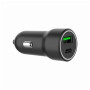Зарядний пристрій Gembird 1xUSB-A (18W QC3.0) + 1xUSB-C (20W PD) black (TA-UC-A2PDQC20-CAR-01) Зарядний пристрій Gembird 1xUSB-A (18W QC3.0) + 1xUSB-C (20W PD) black (TA-UC-A2PDQC20-CAR-01)