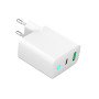 Зарядний пристрій Gembird 1xUSB-A + 1 Type-C (PD20Вт + QC3.0 18Вт) white (TA-UC-PDQC20L-W-01) Зарядний пристрій Gembird 1xUSB-A + 1 Type-C (PD20Вт + QC3.0 18Вт) white (TA-UC-PDQC20L-W-01)