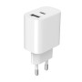 Зарядний пристрій Gembird 1xUSB-A+1xUSB-C 5V/2.4A (12W) white (TA-UC-2AC12-01) Зарядний пристрій Gembird 1xUSB-A+1xUSB-C 5V/2.4A (12W) white (TA-UC-2AC12-01)