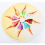 Рушник MirSon пляжний №5057 Summer Time Icecreams 150x150 см (2200003180718) Рушник MirSon пляжний №5057 Summer Time Icecreams 150x150 см (2200003180718)