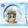 Комплект посуду Ardesto Panda Pilot порцеляна 3 предмети (AR3451PS) Комплект посуду Ardesto Panda Pilot порцеляна 3 предмети (AR3451PS)