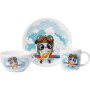 Комплект посуду Ardesto Panda Pilot порцеляна 3 предмети (AR3451PS) Комплект посуду Ardesto Panda Pilot порцеляна 3 предмети (AR3451PS)