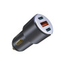 Зарядний пристрій XO CC45 1 USB QC 3.0 + 2 Type-C PD (60W) Black (XO-CC45-BK) Зарядний пристрій XO CC45 1 USB QC 3.0 + 2 Type-C PD (60W) Black (XO-CC45-BK)