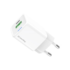 Зарядний пристрій ColorWay GaN Mini 30W PD Port PPS USB (Type-C PD + USB QC4.0) white (CW-CHS053PD-WT)
