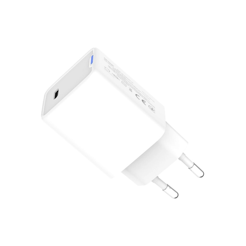 Зарядний пристрій ColorWay GaN Mini 45W PD Port PPS USB-C white (CW-CHS057PD-WT)
