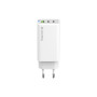 Зарядний пристрій ColorWay GaN Mini 65W PD Port PPS USB (USB-2C1A) white (CW-CHS058PD-WT) Зарядний пристрій ColorWay GaN Mini 65W PD Port PPS USB (USB-2C1A) white (CW-CHS058PD-WT)
