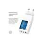 Зарядний пристрій ColorWay GaN Mini 65W PD Port PPS USB (USB-2C1A) white (CW-CHS058PD-WT) Зарядний пристрій ColorWay GaN Mini 65W PD Port PPS USB (USB-2C1A) white (CW-CHS058PD-WT)