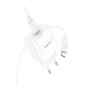 Зарядний пристрій HOCO C76A Pro Majestic USB-C PD30W + cable USB-C to USB-C White (6942007616324) Зарядний пристрій HOCO C76A Pro Majestic USB-C PD30W + cable USB-C to USB-C White (6942007616324)