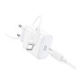 Зарядний пристрій HOCO C76A Pro Majestic USB-C PD30W + cable USB-C to USB-C White (6942007616324) Зарядний пристрій HOCO C76A Pro Majestic USB-C PD30W + cable USB-C to USB-C White (6942007616324)