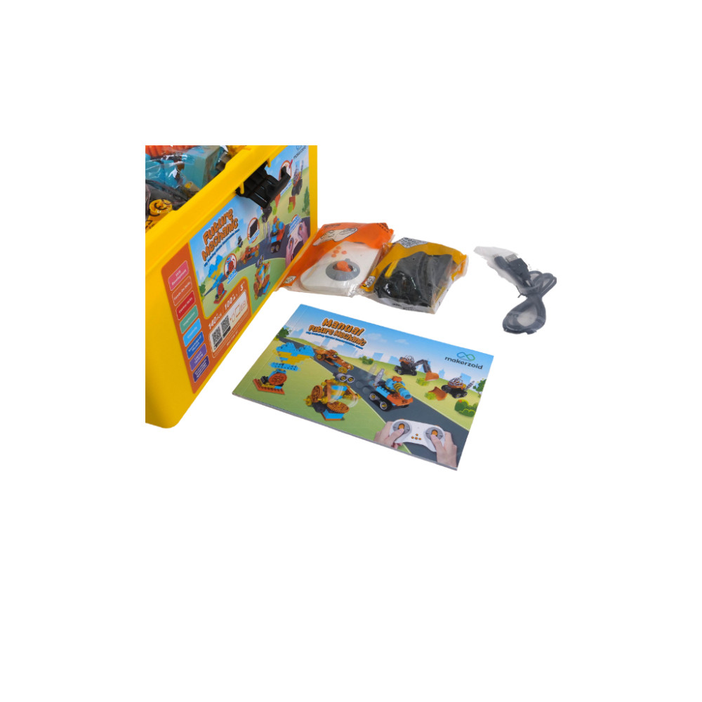Конструктор Makerzoid Big Bloks - Future Mechanic (Механік майбутнього) (MKZ-OBK-EC)