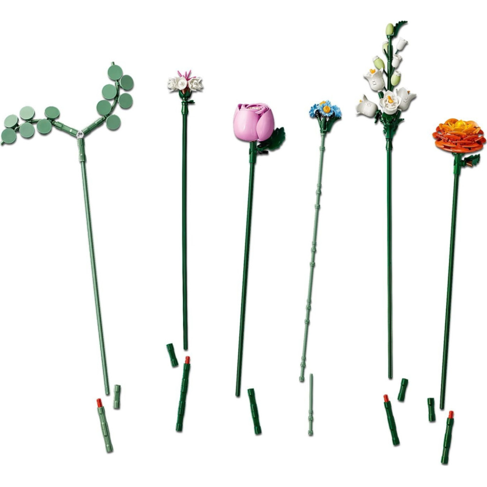 Конструктор LEGO Botanicals Милий рожевий букет квітів (10342)