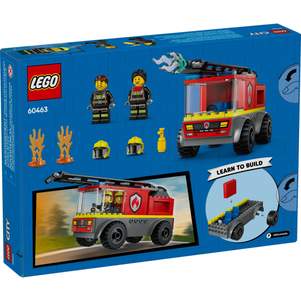 Конструктор LEGO City Пожежна машина з драбиною (60463)
