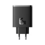 Зарядний пристрій Baseus Cube Pro Fast Charger 2C+U 65W black (P10152301113-00) Зарядний пристрій Baseus Cube Pro Fast Charger 2C+U 65W black (P10152301113-00)