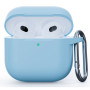 Чохол для навушників Armorstandart Hang Case для Apple AirPods 4 Light Blue (ARM81283) Чохол для навушників Armorstandart Hang Case для Apple AirPods 4 Light Blue (ARM81283)