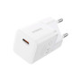 Зарядний пристрій Baseus GaN5 Fast Charger USB-C 25W + Cable Type-C 100W white (P10110909213-01)