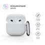 Чохол для навушників Armorstandart Hang Case для Apple AirPods 4 White (ARM81295) Чохол для навушників Armorstandart Hang Case для Apple AirPods 4 White (ARM81295)