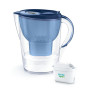 Фільтр-глечик Brita Marella XL Memo MXPro 3.5л (2л води) з фільтр-картриджем 2шт, синій (1052786) Фільтр-глечик Brita Marella XL Memo MXPro 3.5л (2л води) з фільтр-картриджем 2шт, синій (1052786)
