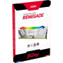 Модуль пам'яті для комп'ютера DDR5 16GB 7200 MHz Renegade RGB White XMP Kingston Fury (ex.HyperX) (KF572C38RWA-16) Модуль пам'яті для комп'ютера DDR5 16GB 7200 MHz Renegade RGB White XMP Kingston Fury (ex.HyperX) (KF572C38RWA-16)