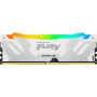 Модуль пам'яті для комп'ютера DDR5 16GB 7200 MHz Renegade RGB White XMP Kingston Fury (ex.HyperX) (KF572C38RWA-16) Модуль пам'яті для комп'ютера DDR5 16GB 7200 MHz Renegade RGB White XMP Kingston Fury (ex.HyperX) (KF572C38RWA-16)