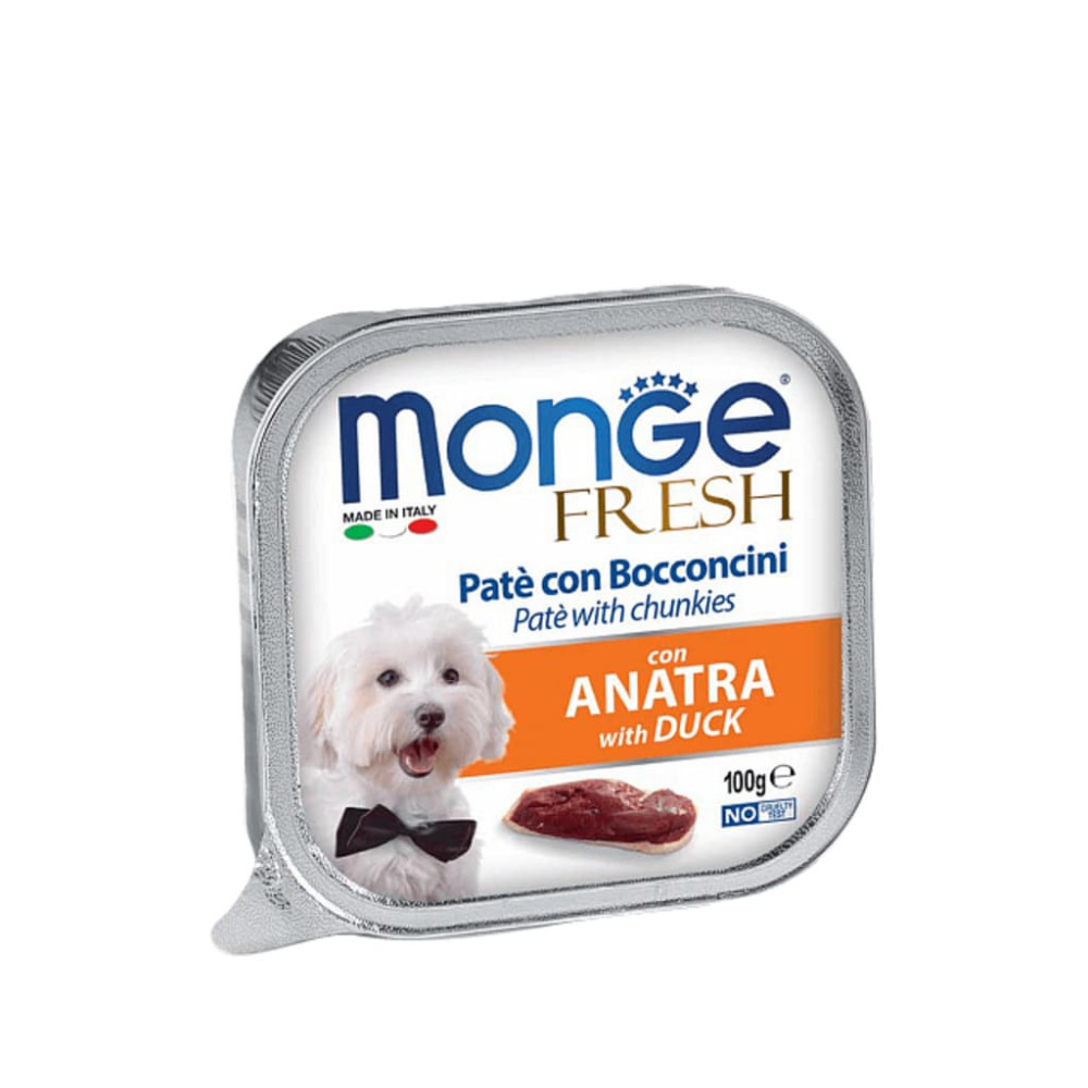 Консерви для собак Monge DOG FRESH качка 100 г (8009470013048)