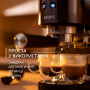 Ріжкова кавоварка еспресо Krups XP444G10 Ріжкова кавоварка еспресо Krups XP444G10