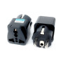 Перехідник US/UK/AU to EU Dynamode (EU Adapter black) Перехідник US/UK/AU to EU Dynamode (EU Adapter black)