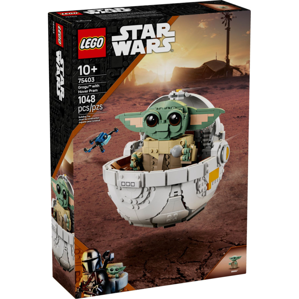 Конструктор LEGO Star Wars Ґроґу в повітряній колисці (75403)